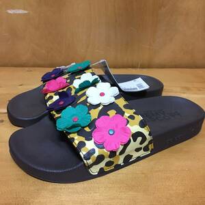 新品 25.5 adidas Originals by JEREMY SCOTT アディダスオリジナルバイジェレミースコット JS ADILETTE LEOPARD 