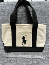 ラルフローレン（POLO RALPH LAUREN） ハンドバッグ ミニトートバッグ +ヒョウ柄トートバッグ2点セット！_画像2