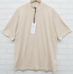 6T8511【クリックポスト対応】未使用品 Ets.MATERIAUX Mock T-SH マテリオ 半袖モックネックTシャツ