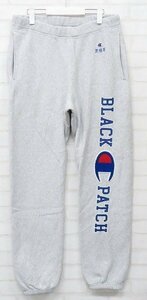 3P2884■BLACK EYE PATCH CHAMPION 黒眼帯 スウェットパンツ ブラックアイパッチ