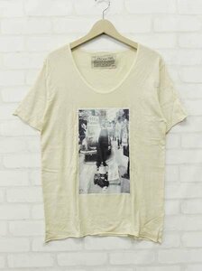 1T9145■mean 半袖フォトＴシャツ ミーン カットソー