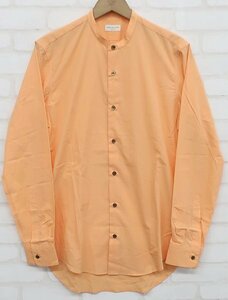 5T2923■ドリスヴァンノッテン 20ss バンドカラーシャツ ハンガリ ー製 DRIES VAN NOTEN