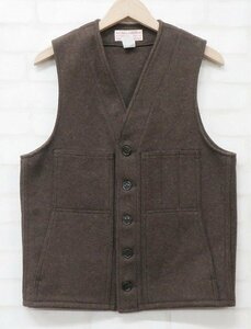 7T3853■FILSON MACKINAW WOOL VEST FSV1020 フィルソン マッキーノウールベスト