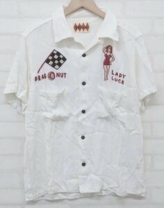 6T7322【クリックポスト対応】 WEIRDO 半袖レーヨンオープンカラーシャツ WRD-16-SS-16 ウィアード