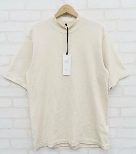 6T8755【クリックポスト対応】Ets.MATERIAUX Mock T-SH マテリオ 半袖モックネックTシャツ