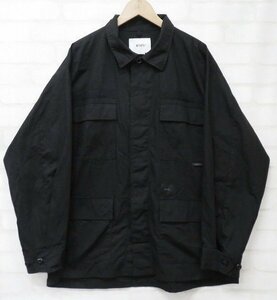 7T3543■WTAPS JUNGLE 02 LS COTTON POPLIN 221WVDT-SHM03 ダブルタップス フィールドジャケット