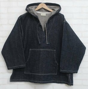 6T0663■未使用品 MexiPa Selvage Denim Mexican Parker 21-011-MP-8000-3 メキパ デニムメキシカンパーカー