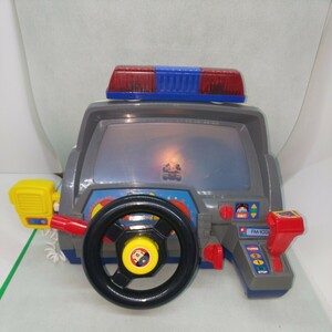 ミッキー＆ドナルド ドライビングパトカー 1987年製 動作確認済み 昭和レトロ 玩具 家庭用ゲーム機 匿名配送