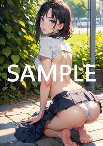 y51372◎一点物◎ 美女ポスター◎A4サイズ 高画質 光沢紙 美少女 同人 アート コスプレ グラビア セクシー 下着 美女 美乳 美尻