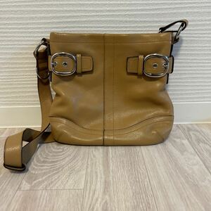 COACH コーチ ショルダーバッグ レザー 斜め掛け 