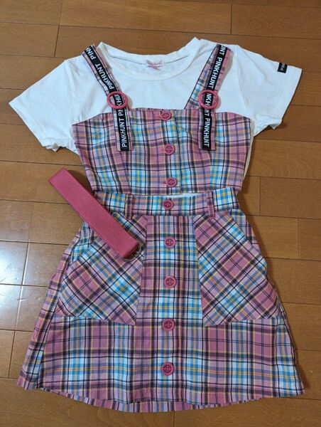 PINKHUNT ビスチェ&Tシャツ・スカートセット M