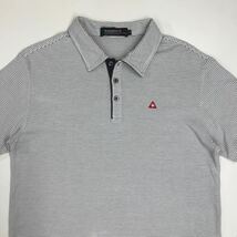 le coq sportif 半袖ポロシャツ　ゴルフウェア　スポーツ　GOLF メンズ　Mサイズ　35-59a_画像2