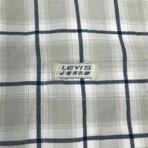 LEVI'S JEANS リーバイス　半袖シャツ　チェック柄　メンズ　Mサイズ　35-63a_画像4