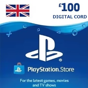 UK 版 PSN ￡100分 GBP プレイステーション ストアーカード ネットワークカード コード渡し