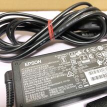 中古良品EPSON エプソン Colorio スキャナー GT-F740 GT-S640 ACアダプタ A481H 13.5V 1.2A 16.2W 外径5 内径3.3 センターピン有リ動作品_画像2