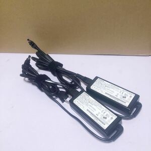 used Panasonic Let's note CF-SX1/SX2/SX3/NX1/NX2/NX3 for original AC adapter 16V~4.06A CF-AA6412C 2 piece set operation guarantee control number SHA1148