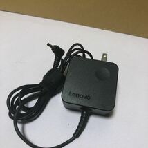 中古LENOVO AC アダプター AD L45WCC /PA-1450-55LL・ 100V-240V-1.5A 20V-2.25A外径約4.0mm*内径約1.7mm 動作品SHA828_画像1