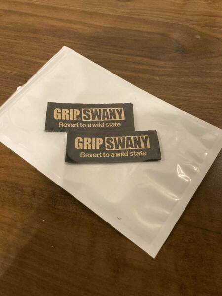 GRIPSWANY グリップスワニー　ワッペン　２枚　未使用