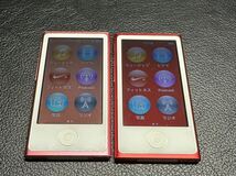 ◯ iPod nano 第7世代 16GB Apple アップル A1446 アイポッドナノ 本体 ２個セット_画像4