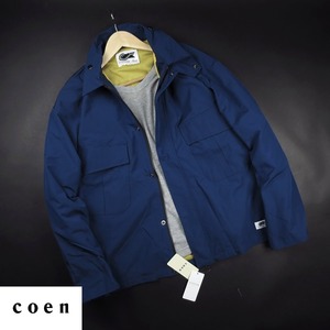  новый товар * United Arrows /ko-en/coen/Chinook Sport специальный заказ милитари блузон 135/79 темно-синий /[L]