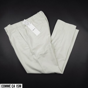 新品★COMME CA ISM/コムサイズム/リラックス ツイルストレッチテーパードパンツPW04/02オフ/【L】