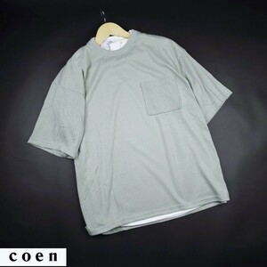 新品★ユナイテッドアローズ/コーエン/coen/半袖レイヤードTシャツセット169/1170薄灰/【M】