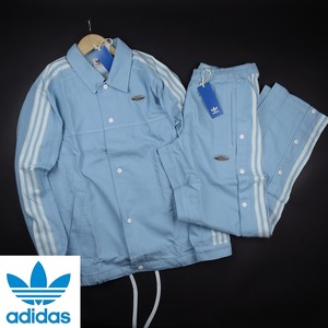 新品★アディダス オリジナルス/adidas/デニムスリーストライプスセットアップ219・174/497・499青/【M】