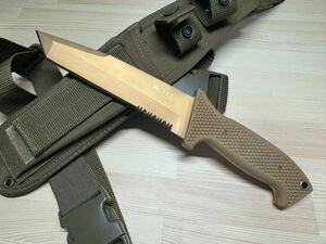 CRKT M60 16NKD fixed knife Tanto - desert tongue 