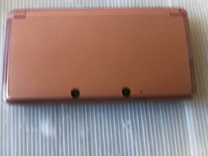 動作良好　美品 液晶無傷　ニンテンドー3DS CTR-001 ピンク 任天堂 初期化済 本体のみ