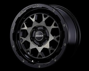 レイズ/RAYS DAYTONA M9 ホイール ブラック/ディスククリアスモーク(BBP) 16インチ×5.5J＋20 5H139 入数：1台分(4本)