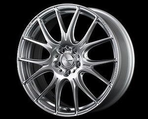 レイズ HOMURA 2X7Plus ホイール スパークプレーテッドシルバー(SP) 18インチ×7.5J＋45 5H114 国産車 入数：1台分(4本)