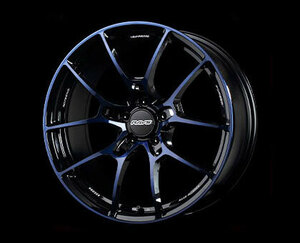 RAYS VOLK RACING G025 18x8.0J 5/112 +44 LD ダークブルー/DC