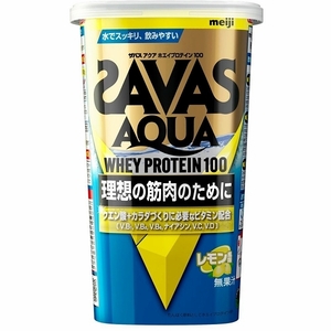  The bus (SAVAS) aqua whey protein 100 280g lemon manner taste 2631719