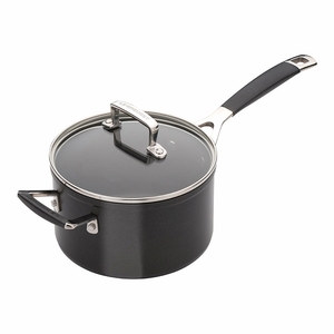 ル・クルーゼ(Le Creuset) ソースパン TNS 18cm ガラスフタ付 ALK4801