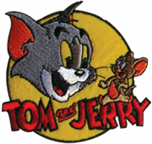 【数量限定】アイロンワッペン【Tom&Jerry】 トムアンドジェリー キャラクターワッペン