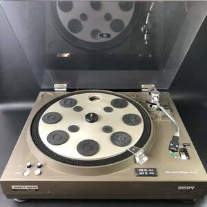 SONY PS-4750 DIRECT DRIVE TURNTABLE 通電OK 動作確認済み ★カートリッジ付き★ ダイレクトドライブ レコードプレーヤー ターンテーブル