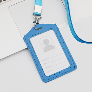 パスケース ブルー 縦