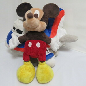 Disney ぬいぐるみ 飛行機に乗っているミッキーマウスの画像3