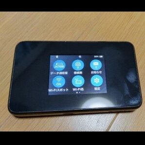 SIMフリー Pocket Wi-Fi 802ZT シルバーモバイルルーター 