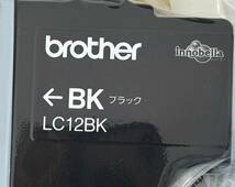 　[brother ブラザー] 　純正 　　LC1２BK（ブラック）　　innobella(イノベラ)　　 　※未開封/未使用品　_画像1