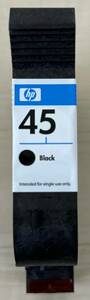 [HP　（ヒューレットパッカード）]　ｈｐ４５　（５１６４５ＡＡ）　　ブラック　　　※箱なし・未使用品　