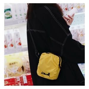  shoulder bag smartphone pouch sakoshu man and woman use yellow color waterproof diagonal .. water-repellent 