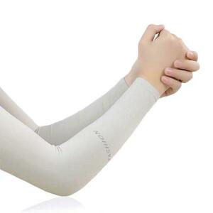  arm cover contact cold sensation UV gray long man and woman use ultra-violet rays measures day .. measures 