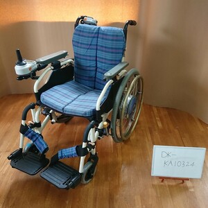 (DK-KA10324) электрический единица оборудован инвалидная коляска сосна . завод MY-1 JWX инвалидная коляска уход compact помощь б/у электрический единица YAMAHA Yamaha б/у 