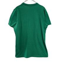 HOLLISTER刺繍ロゴTシャツ半袖春夏緑メンズL　22_画像3