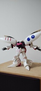 Art hand Auction MG 1/100 Qubeley Ink Line Peint Fini Master Grade, personnage, Gundam, Produit fini
