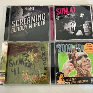 W8630 SUM 41 4枚セット｜Does This Look Infected? Chuck Underclass Hero Screaming Bloody Murder