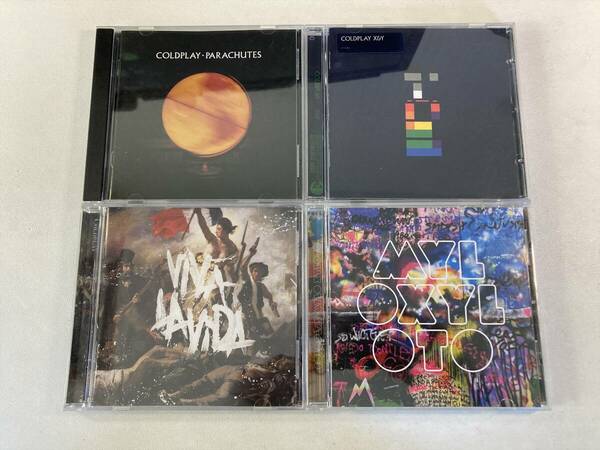 W8632 コールドプレイ 4枚セット｜Coldplay Parachutes X&Y Viva la Vida or Death and All His Friends Mylo Xyloto