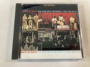 【1】10213◆The Mar-Keys & Booker T. & The MG's／Back To Back◆マーキーズ◆ブッカー・T & ザ・MG's◆輸入盤◆