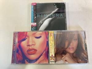 W8657 リアーナ 3枚セット｜Rihanna A Girl Like Me Good Girl Gone Bad Loud